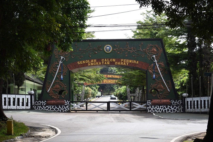Sekolah Calon Perwira TNI AD (Secapa AD) Bandung, Jawa Barat. (Foto: Dok. Secapa AD)