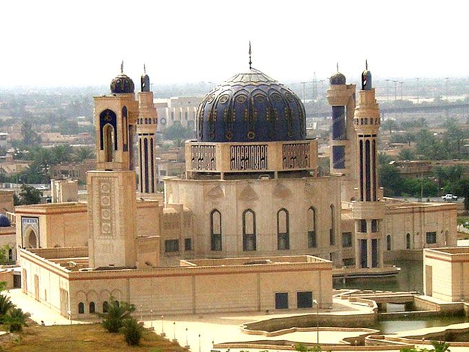 Masjid indah di Baghdad, Irak. (Foto: Istimewa)