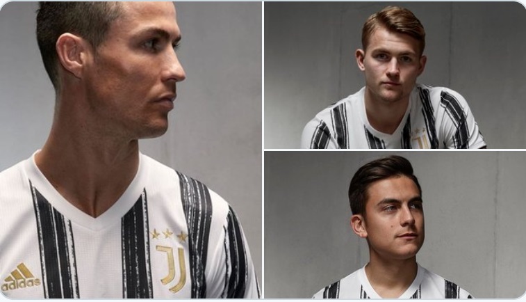 Jersey baru Juventus. (Foto: Twitter/@juvefcdotcom) 