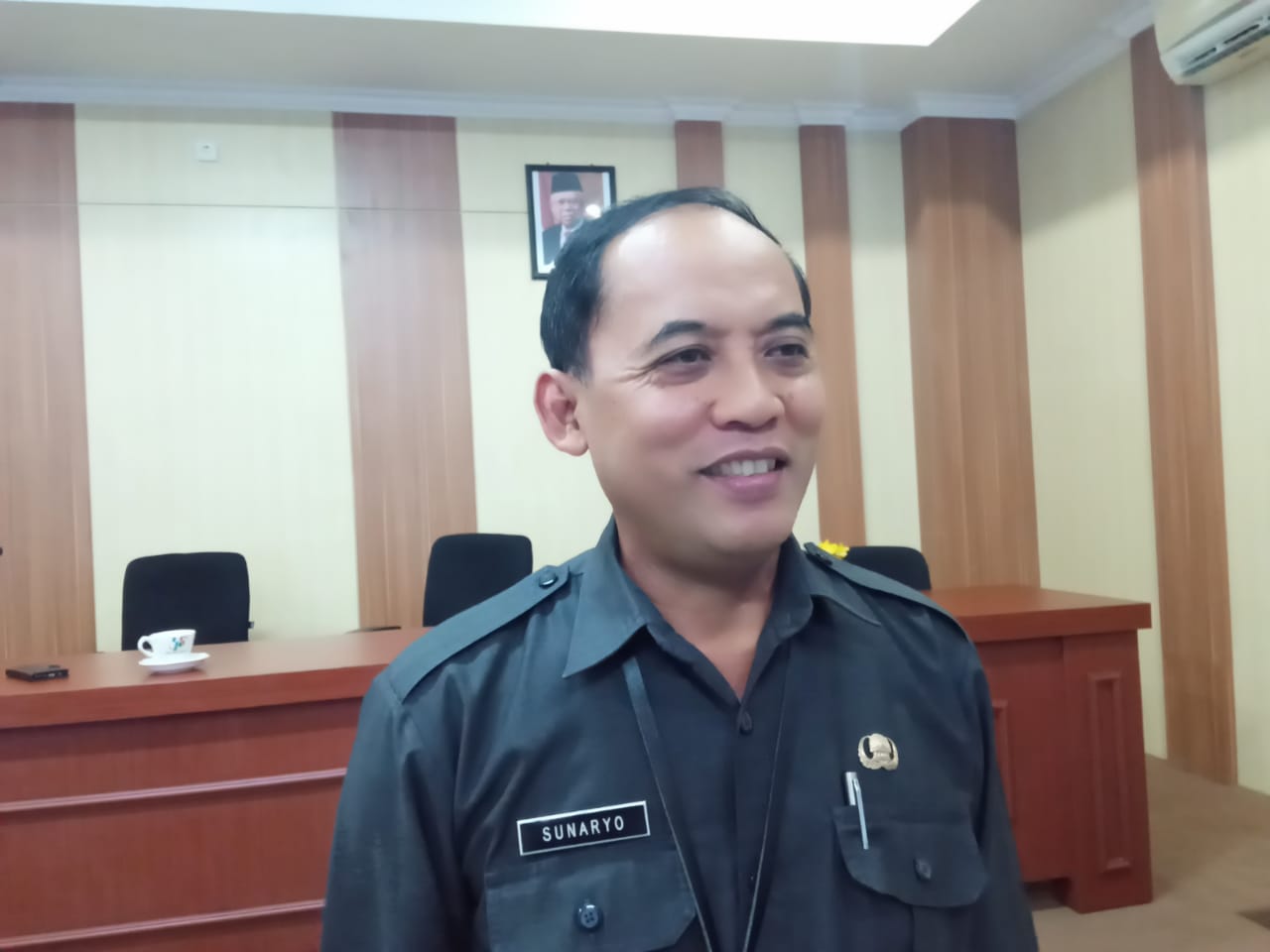 Kepala BPS Kota Malang, Sunaryo. (Foto: Lalu Theo/Ngopibareng.id)