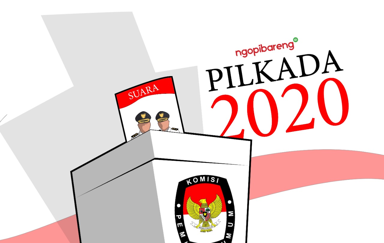 Ilustrasi pemilihan kepala daerah Surabaya 2020. (Ilustrasi: Fa-Vidhi/Ngopibareng.id)
