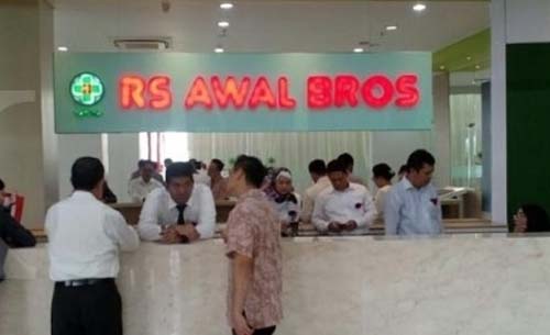 Ilustrasi RS Awal Bros, Batam, tempat pasien  yang barudatang dari Surabaya dirawat. (Foto:Pemda)