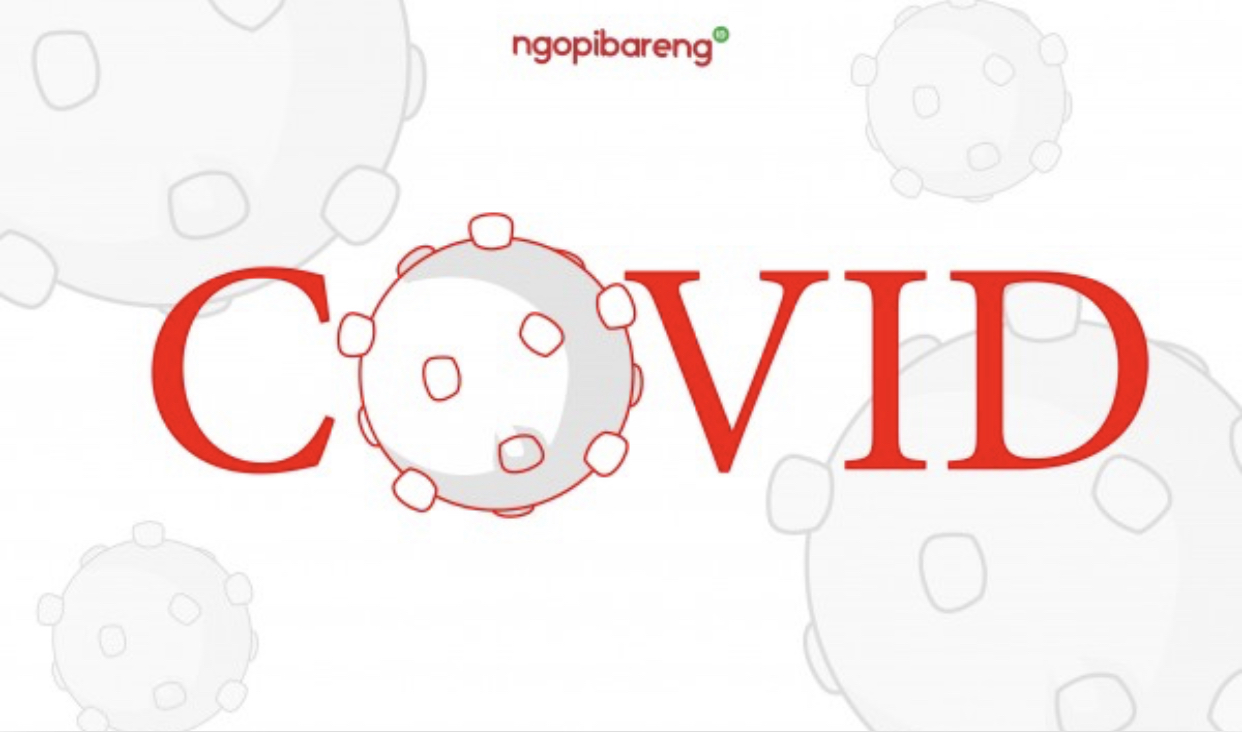 Ilustrasi sebaran virus corona atau Covid-19. (Grafis: Fa Vidhi/Ngopibareng.id)