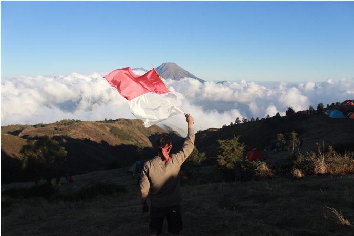 Ilustrasi Bendera Indonesia. (Foto: Unsplash.com)