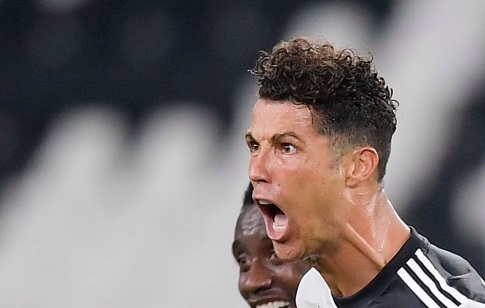 Cristiano Ronaldo akan menjadi andalan Juventus pada duel kontra Lyon. (Foto: Twitter/@juventusfc)