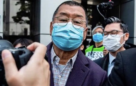 Jimmy Lai, boss Harian Apel (Apple Daily), tycoon media di Hong Kong. (FOTO: cnn.com)
