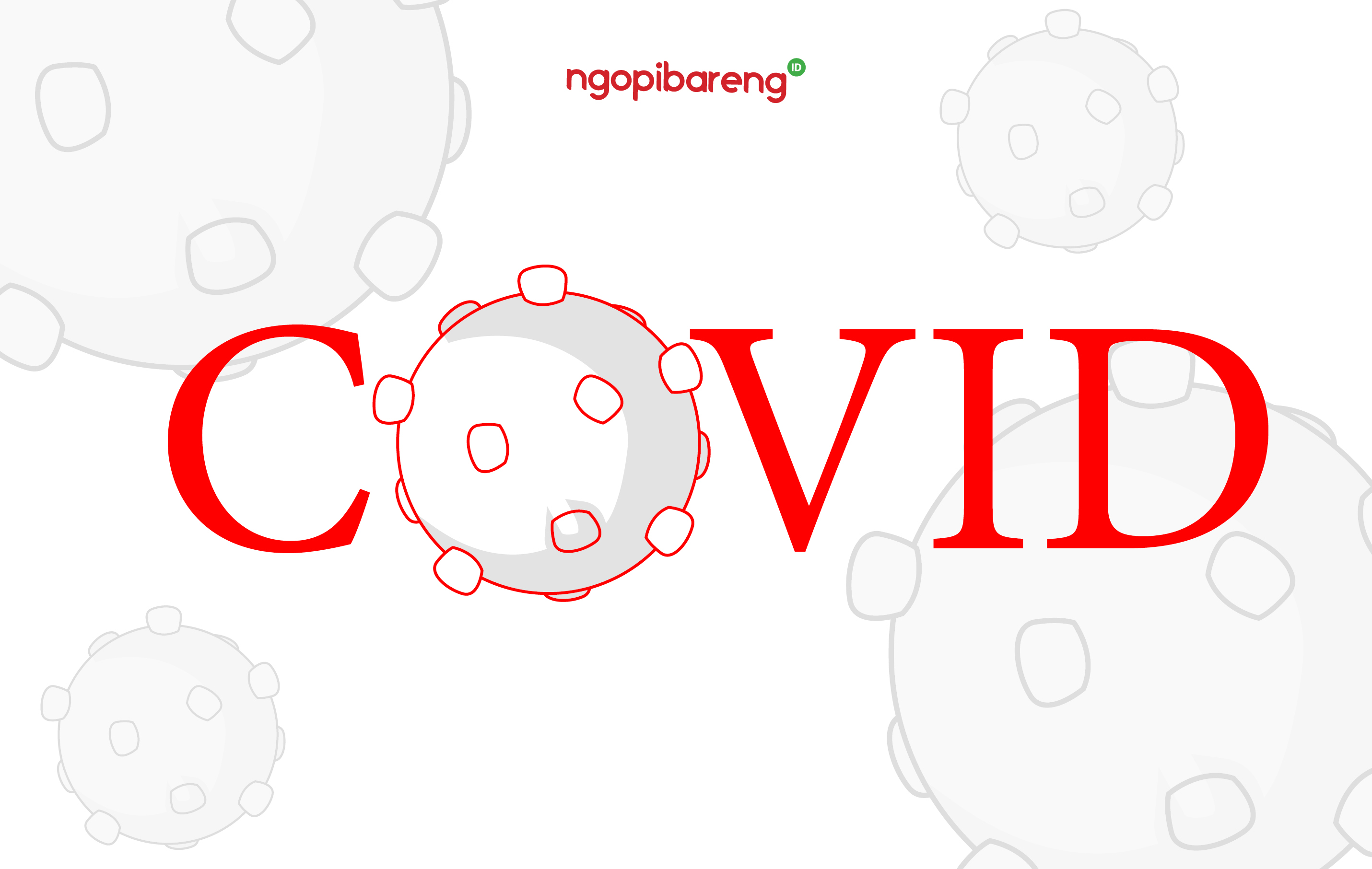 Ilustrasi sebaran virus corona. (Grafis: Fa Vidhi/Ngopibareng.id)