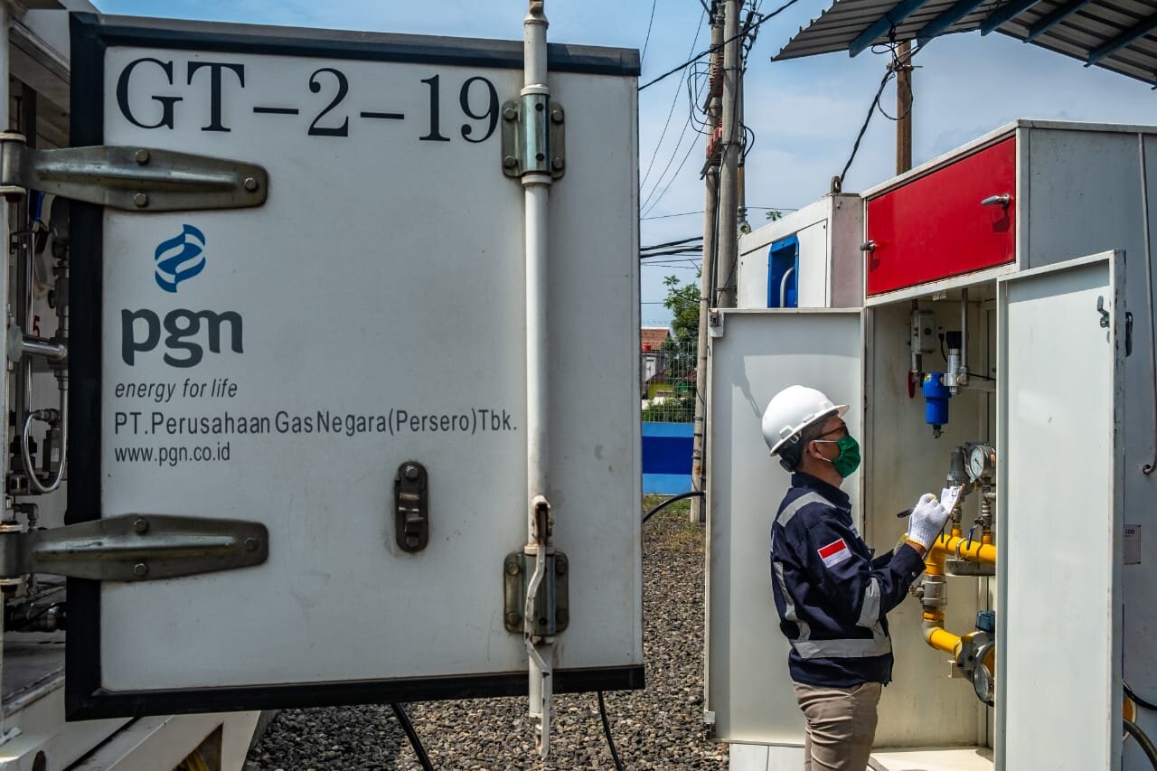 PGN menjamin pasokan gas pelanggan rumah tangga aman. (Foto: Dok. PGN)