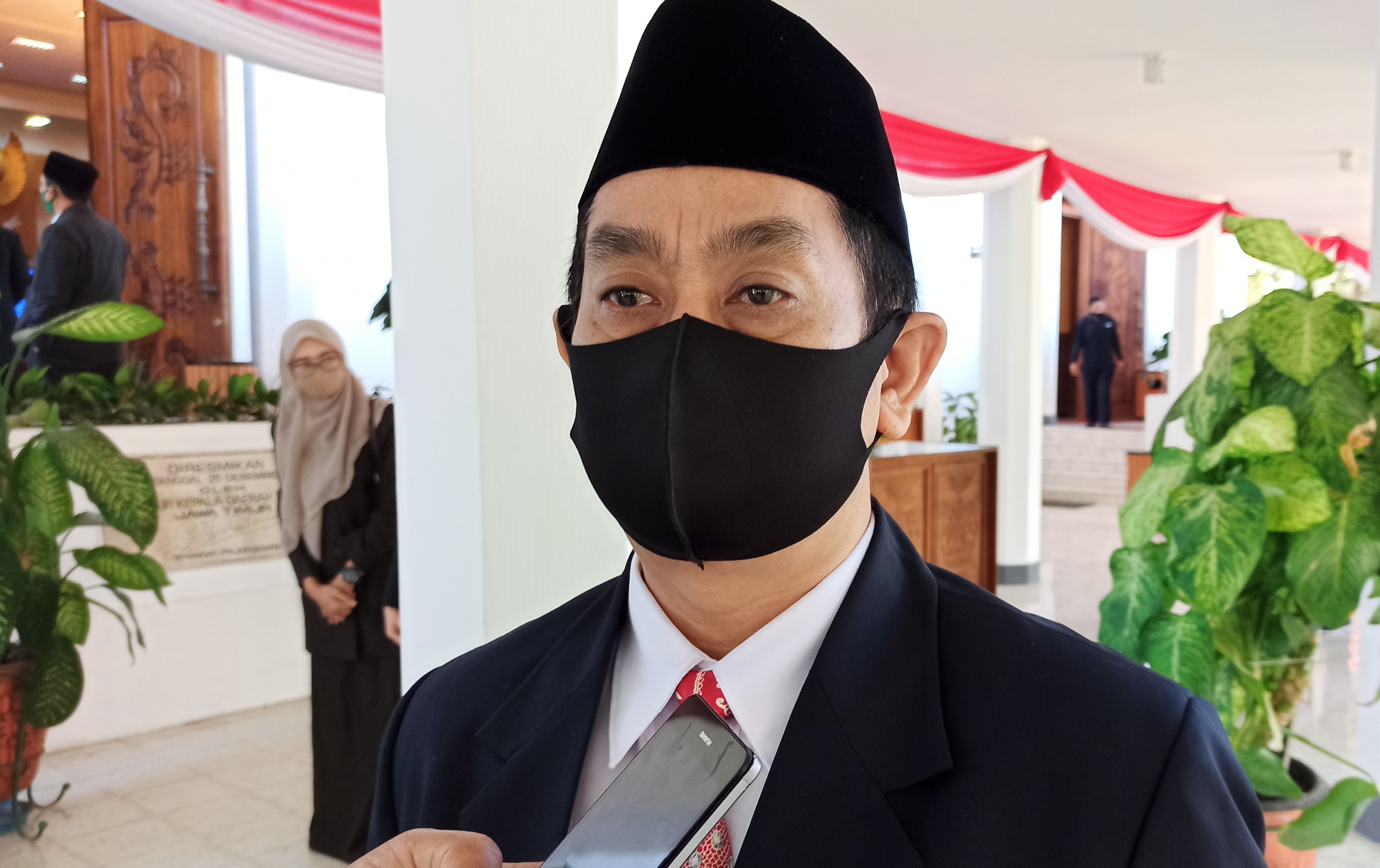 Plt. Kepala Dinas Pendidikan Banyuwangi Suratno (foto:Muh Hujaini/ngopibareng.id)