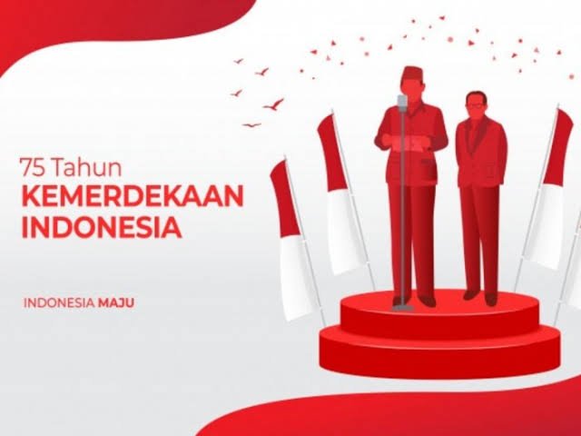 Indonesia Merdeka, 75 Tahun lalu.