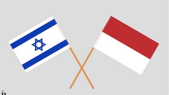 Poster bendera Israel dan Palestina yang viral di Twitter. (Tangkapan layar Twitter)