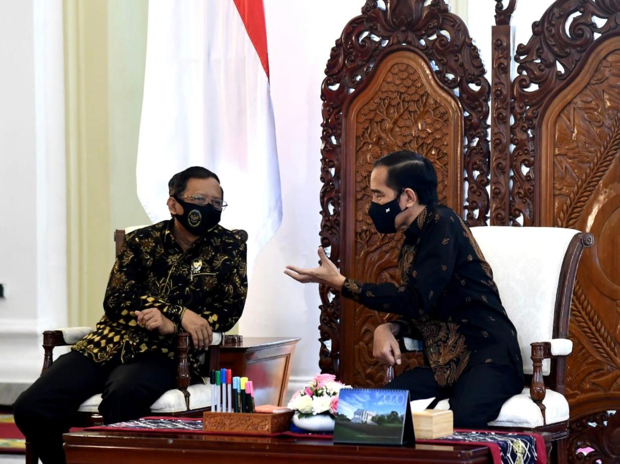Presiden Joko Widodo berpesan pemberantasan korupsi harus lebih digalakkan. (Foto: Setpres).