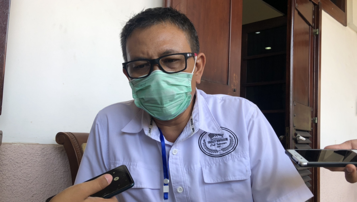 Wakil Sekretaris Gugus Tugas Percepatan dan Penanganan Covid-19 Kota Surabaya, Irvan Widyanto (Andhi Dwi/Ngopibareng.id)
