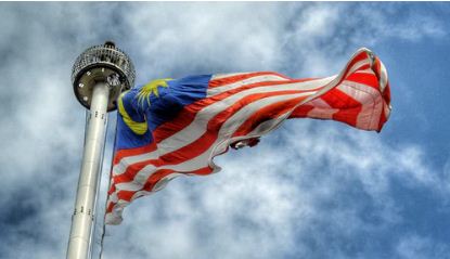 Ilustrasi bendera Malaysia. (Foto: Unsplash.com)