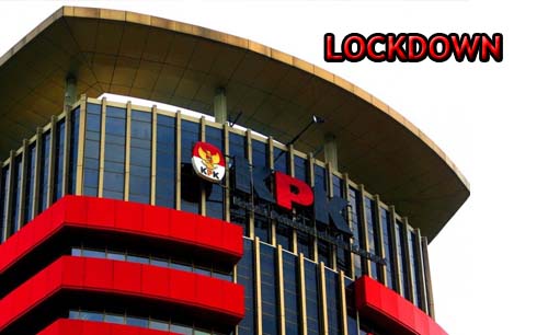 Ilustrasi gedung KPK lockdown selama tiga hari mulai Senin. (Foto:Ngopibareng)