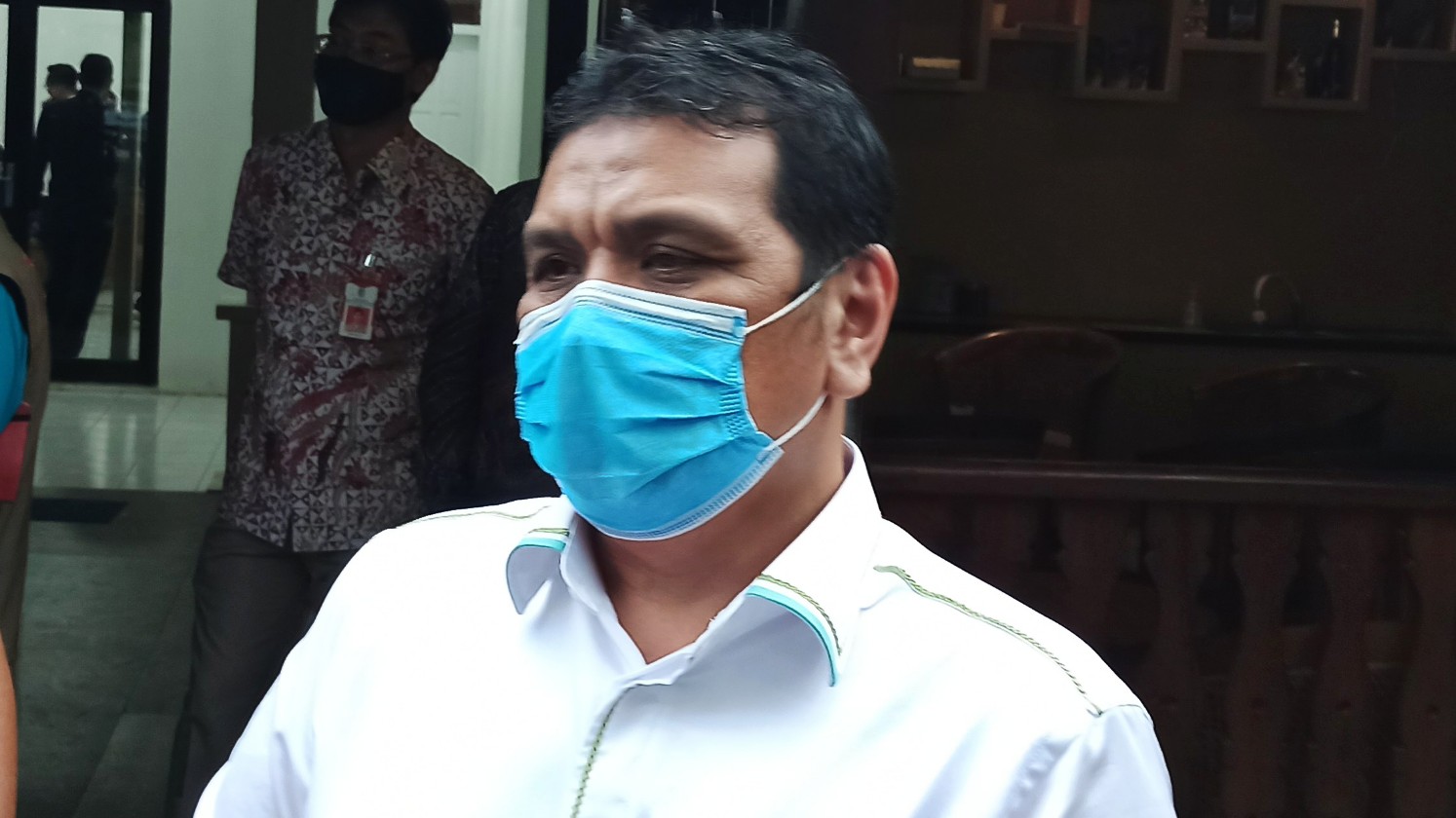 Sekretaris Direktorat Jenderal Pencegahan dan Pengendalian Penyakit (P2P) Kementerian Kesehatan RI, dr. H. M. Budi Hidayat. (Foto: Muh Hujaini/Ngopibareng.id)