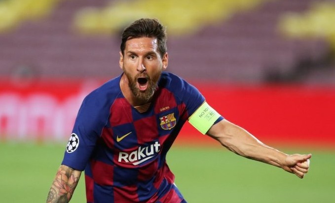 Lionel Messi diyakini akan menang atas Barcelona. (Foto: Twitter/@FCBarcelona)