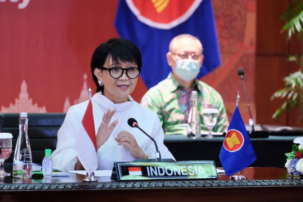 Menlu Retno Marsudi pimpin High-Level Open Debate di DK PBB. (Foto: kemlu)