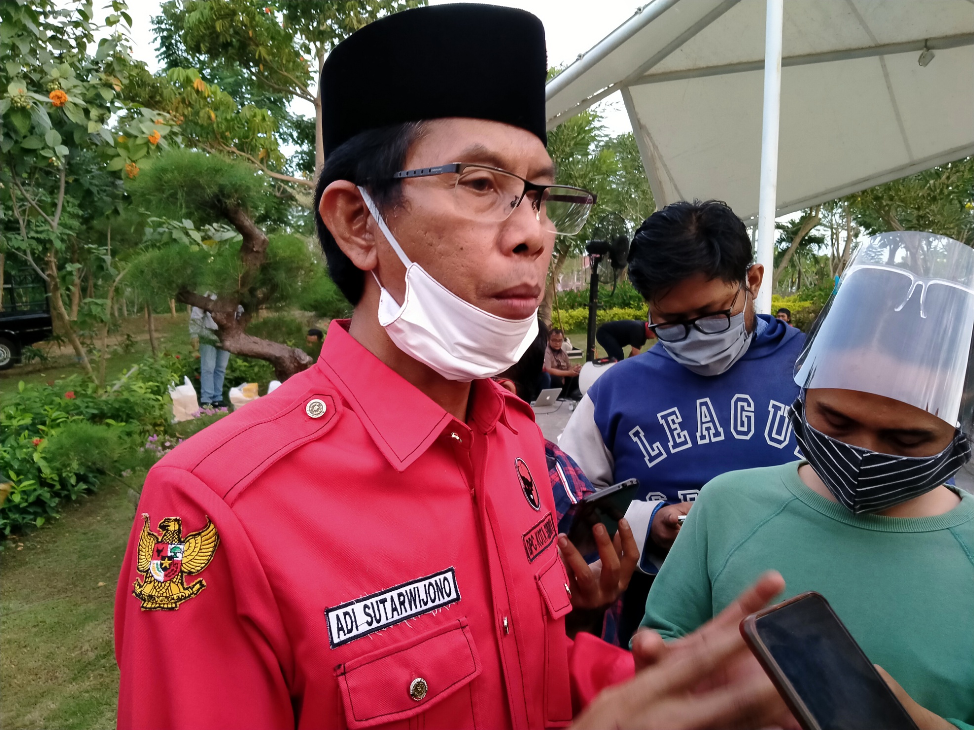 Ketua DPC PDI Perjuangan Surabaya, Adi Sutarwijono. (Foto: Fariz Yarbo/Ngopibareng.id)