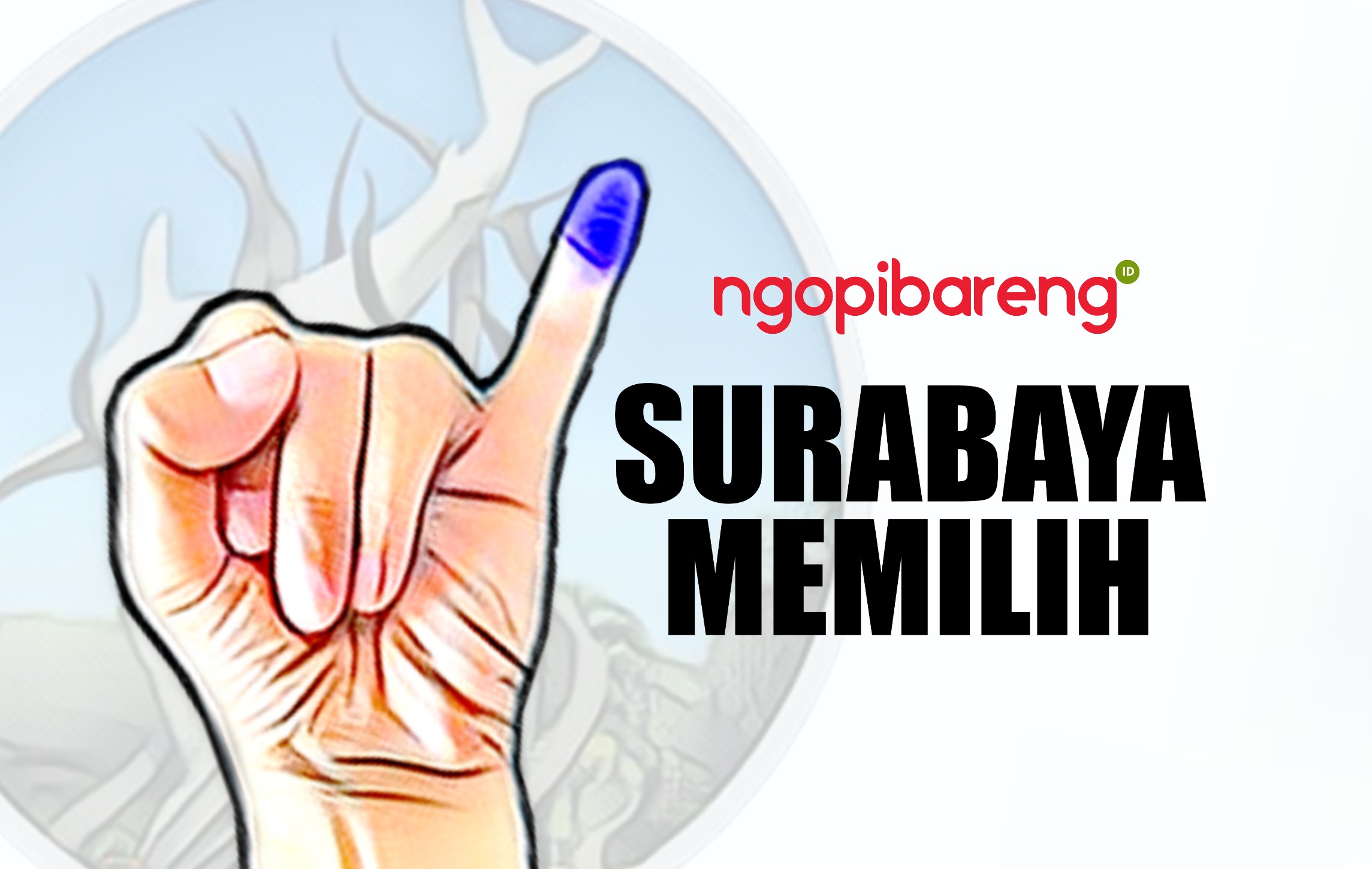 Pilkada Surabaya 2020. (Ilustrasi: Fa Vidhi/Ngopibareng.id)
