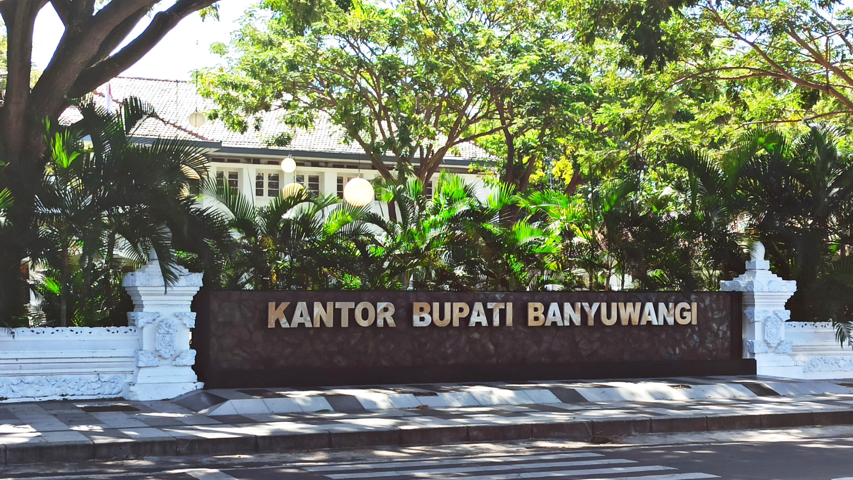Kantor Bupati Banyuwangi di Jalan A. Yani Banyuwangi. (Foto: Muh. Hujaini/Ngopibareng.id)
