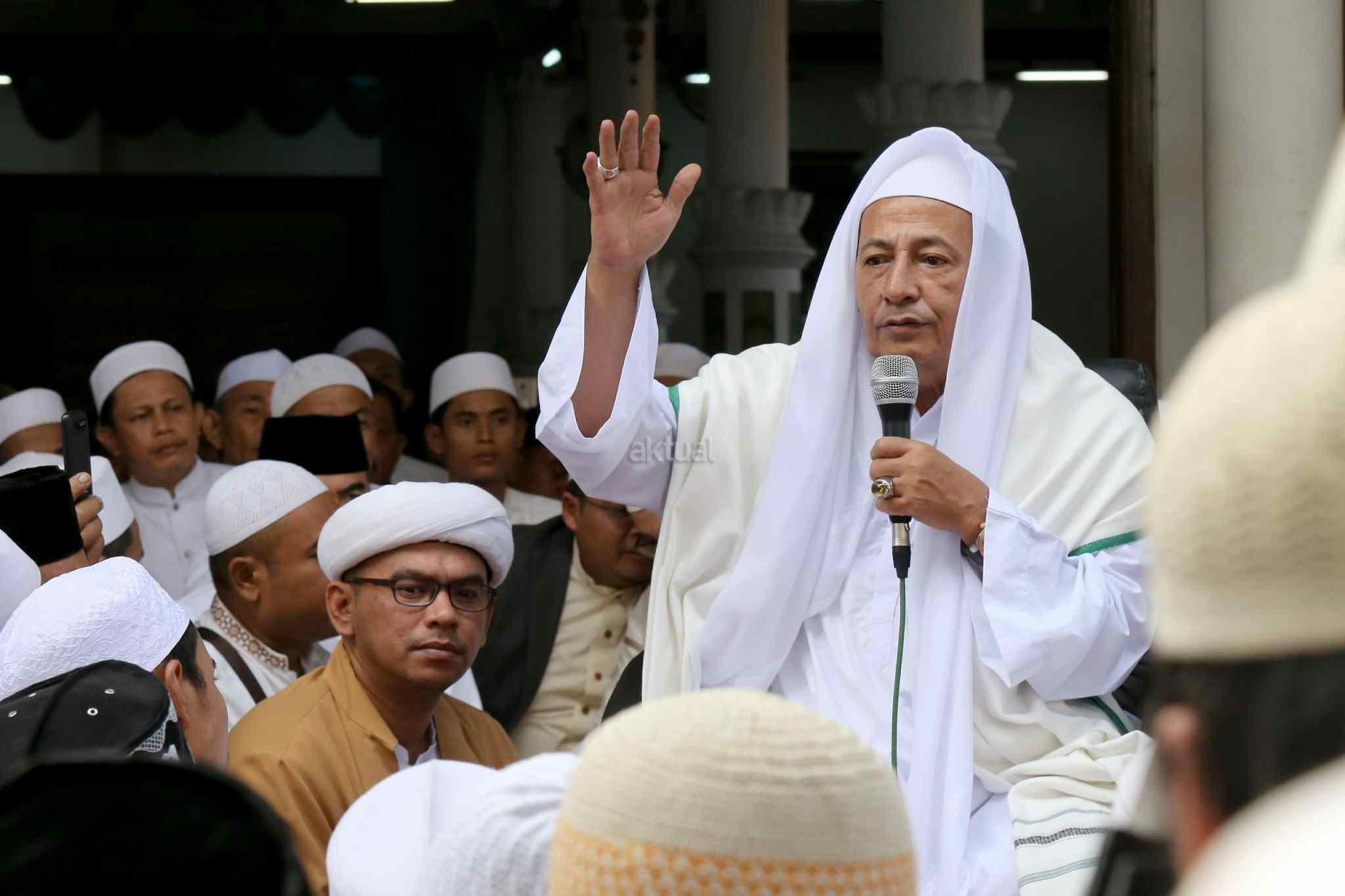 Habib Luthfi bin Yahya, Rais Aam Jam'iyah Ahlith Thariqah al-Mu'tabarah An-Nahdliyah (JATMAN). (Foto: jatman) 