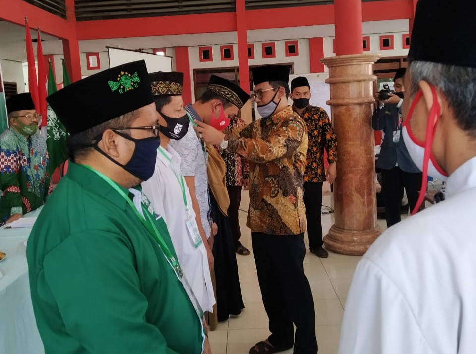 Lembaga wakaf dan pertanahan Nahdlatul Ulama (LWPNU ) Cabang Tulungagung, menggelar Pelatihan Kader Penggerak Wakaf (LKPW).  (Foto: imam kusnin ahmad)