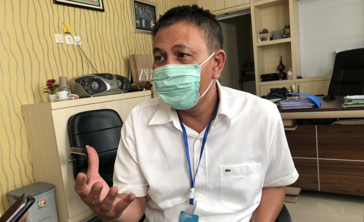 Wakil Sekertaris Gugus Tugas Percepatan Penanganan Covid-19 Kota Surabaya Irvan Widyanto (Andhi Dwi / Ngopibareng.id)