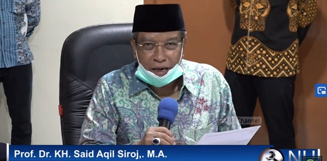 Ketua Umum Pengurus Besar Nahdlatul Ulama (PBNU), KH Said Aqil Siroj . (Foto: Istimewa)