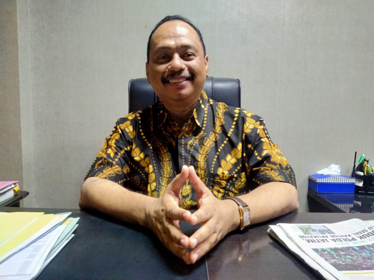 Ketua Harian KONI Jatim, M. Nabil. (Foto: Fariz Yarbo/Ngopibareng.id)