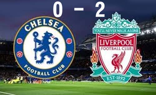Chlesea dikalahkan Liverpool 0-2 di kandang sendiri,  Stadion Stamford Bridge. (Ngopibareng)