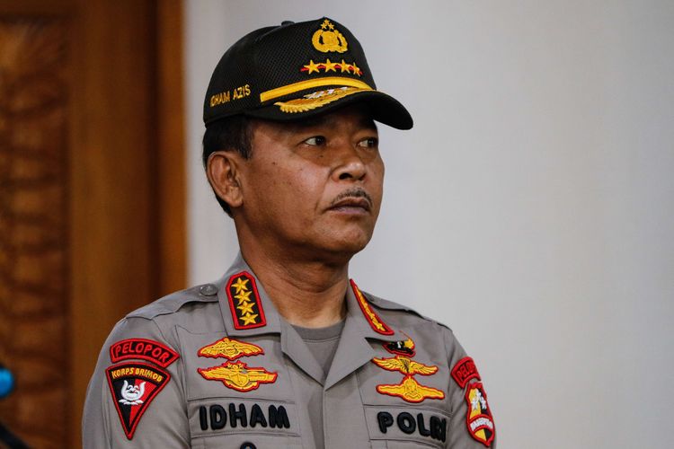 Kapolri Jenderal Idham Aziz mengeluarkan maklumat untuk cegah kluster pilkada. (Foto: Ant)