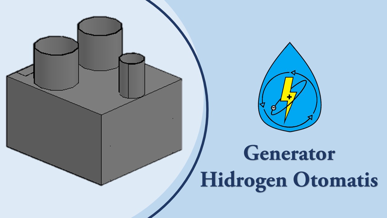 Model rangka mesin generator hidrogen rancangan mahasiswa Universitas Brawijaya (Foto: istimewa)
