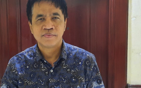 Anggota Komisi A DPRD Kota Surabaya Imam Syafii saat dikonfirmasi di DPRD Kota Surabaya. (Foto: Alief Sambogo/Ngopibareng.id)
