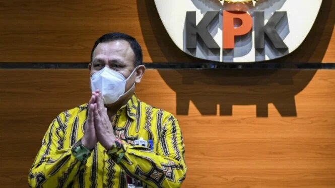 Ketua KPK Firli Bahuri divonis bersalah oleh Dewan Pengawas KPK. (Foto: Ant)