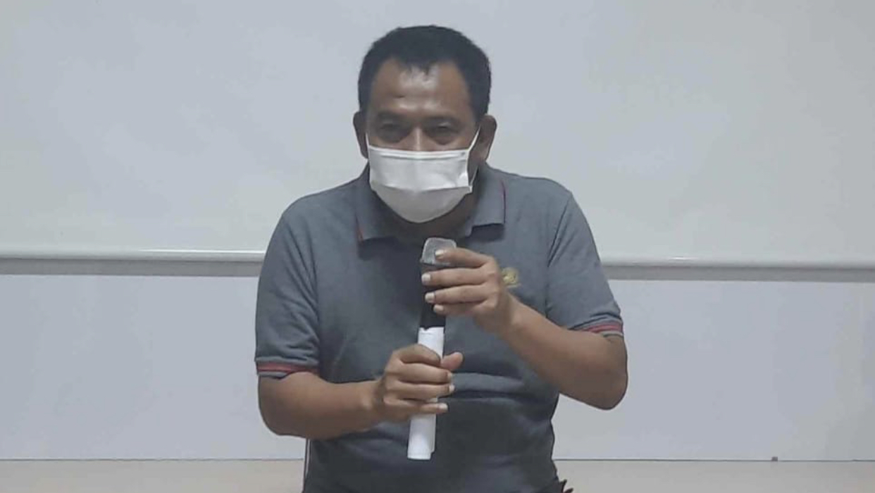 Kepala Dinas Pendidikan (Disdik) Kota Surabaya, Supomo (Andhi Dwi/Ngopibareng.id)