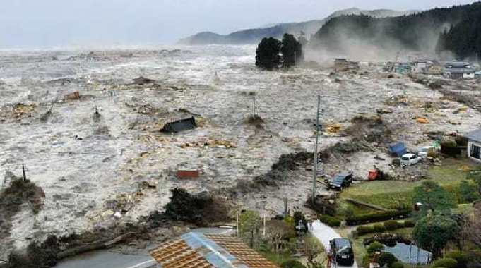 Ilustrasi tsunami. (Foto: google)
