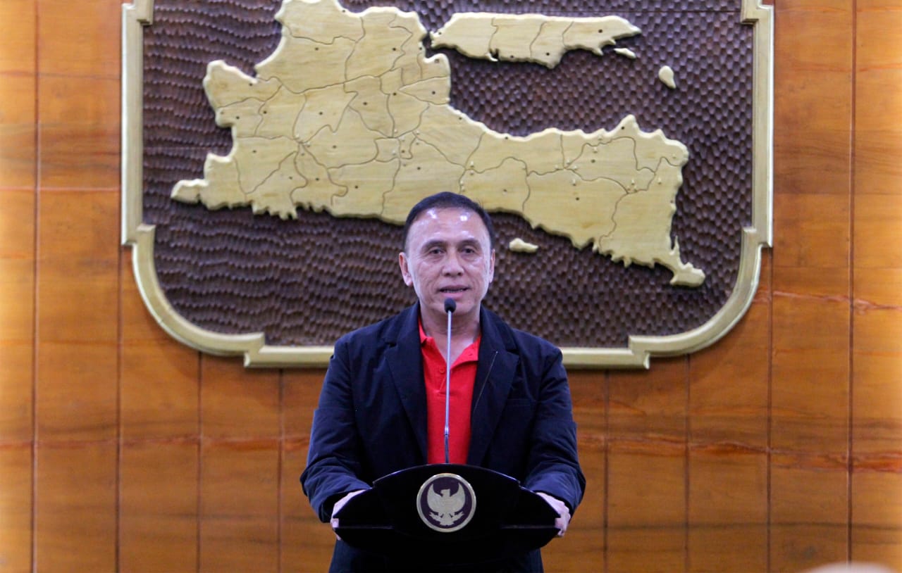Ketua PSSI, Mochammad Iriawan ketika berkunjung ke Jawa Timur. (Foto: Fariz Yarbo/Ngopibareng.id)
