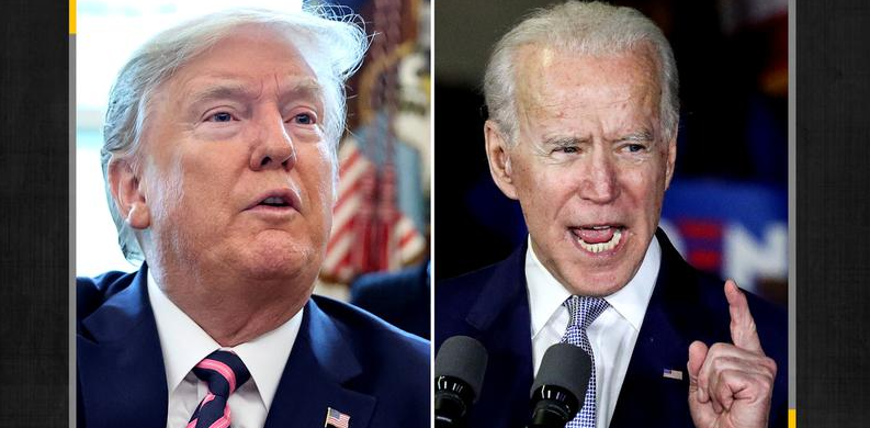 Debat calon presiden (capres) Amerika Serikat, Donald Trump vs Joe Biden. (Foto: TehranTimes)