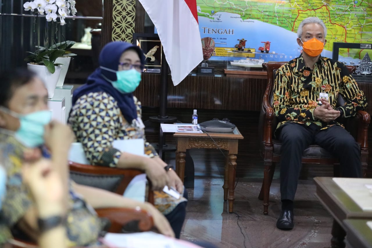 Gubernur Jawa Tengah Ganjar Pranowo. (Foto: Ist/Ngopibareng.id)