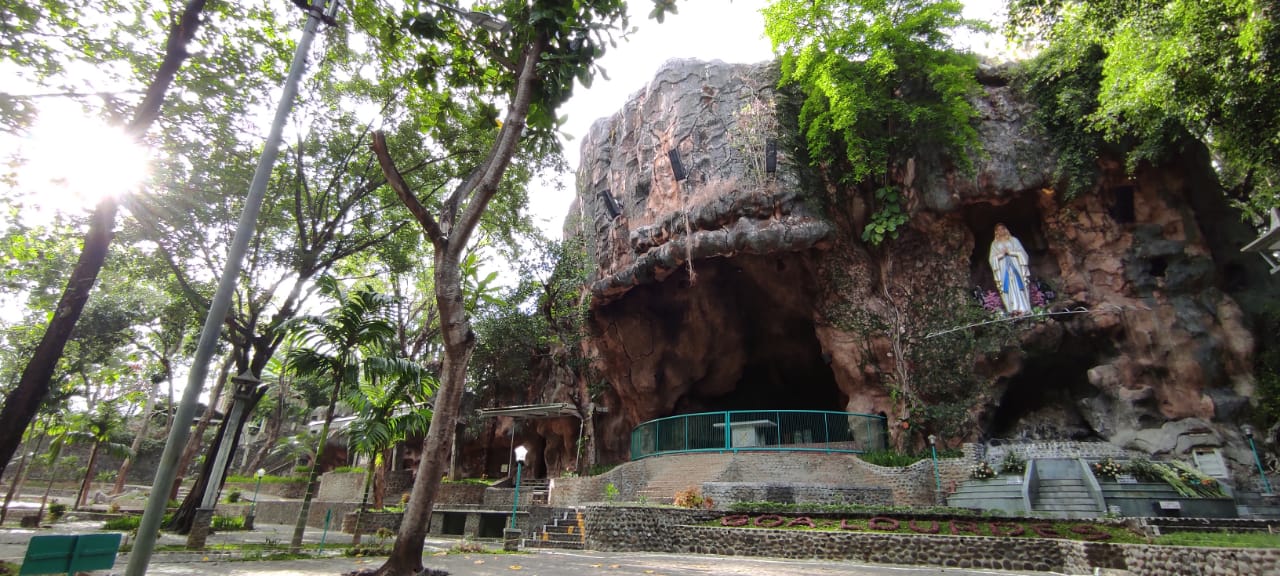 Penampakan lokasi wisata Gua Poh Sarang yang sudah kembali dibuka. (Foto: Fendhy Plesmana/Ngopibareng.id)