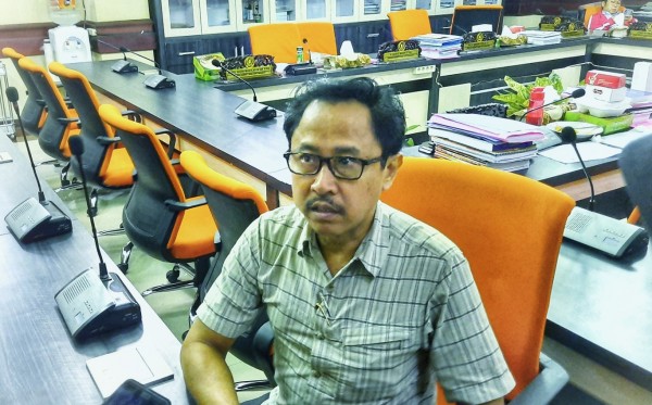 Ketua Komisi C DPRD Kota Surabaya Baktiono. (Foto: Alief Sambogo/Ngopibareng.id)