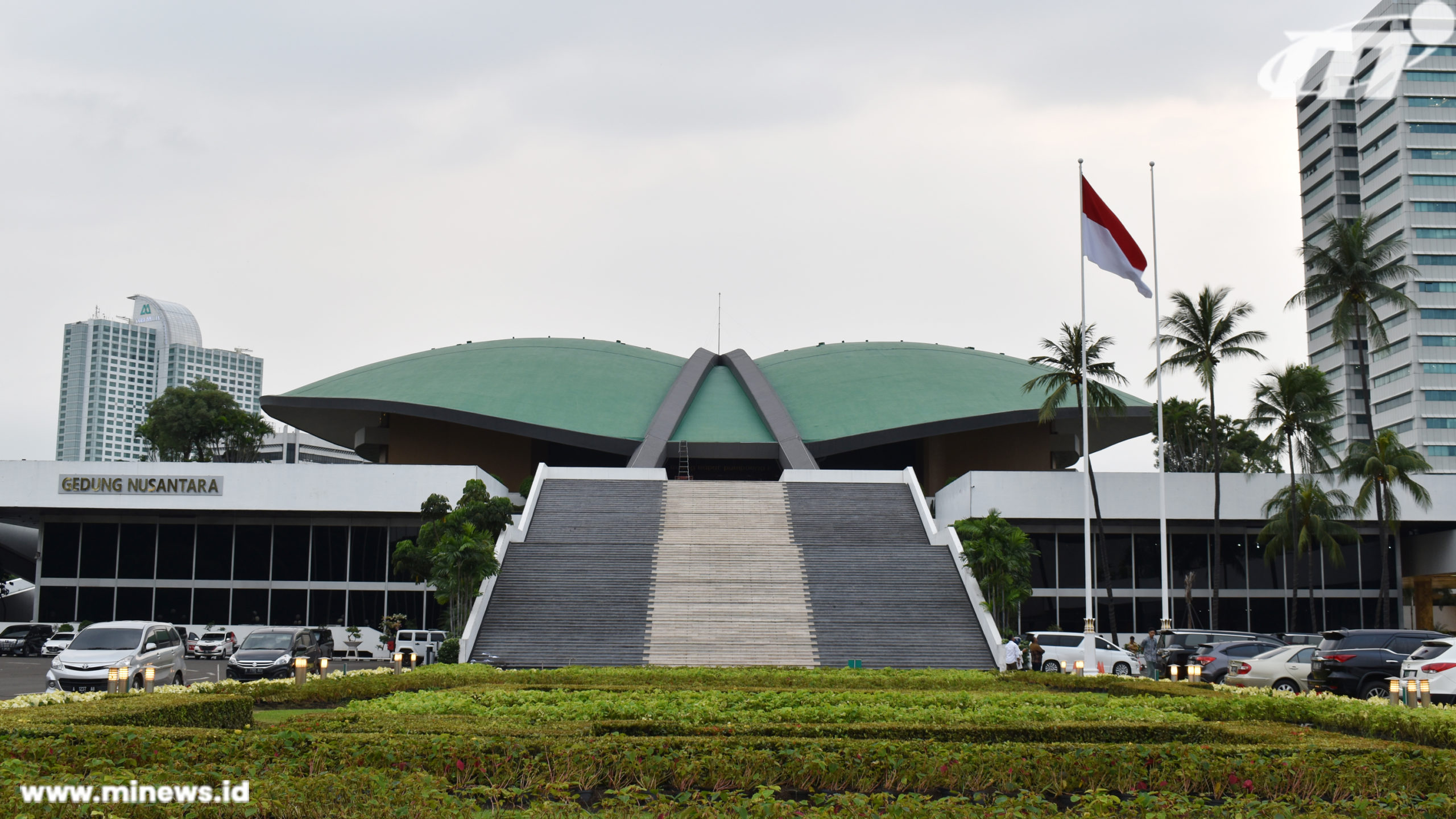 Gedung Nusantara DPR RI akan dilockdown mulai Senin, 12 Oktober 2020. (Foto: Ant)