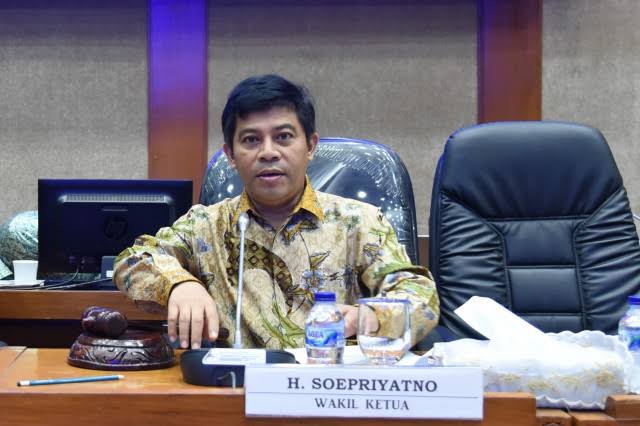Soepriyatno ketika masih menjabat di DPR RI. (Foto: Istimewa)