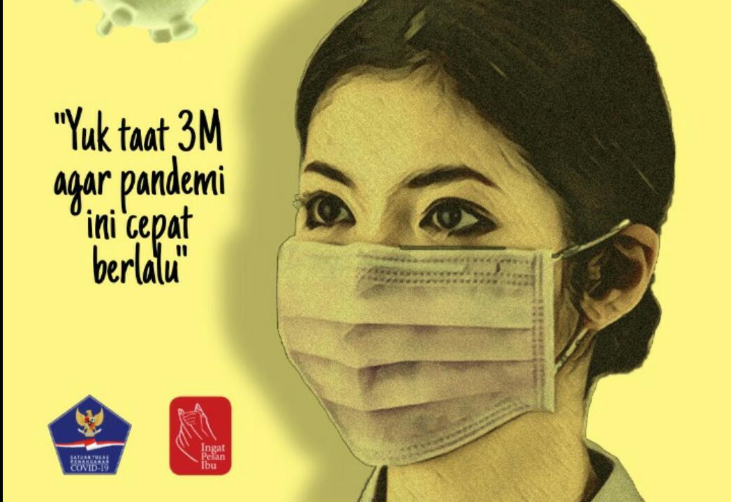 Ilustrasi wajib pakai masker selama pandemi Covid-19. (Grafis: Fa Vidhi/Ngopibareng.id)