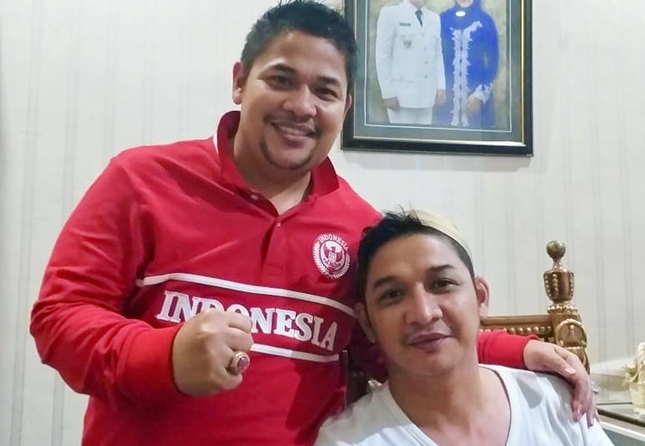 Plt Walikota Palu, Sigit Purnomo Syamsuddin Said alias Pasha Ungu bersama adiknya, Helmy Said. (Foto: Instagram)