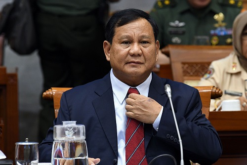 Menteri Pertahanan (Menhan) Prabowo Subianto. (Foto: Dok. Kemenhan)