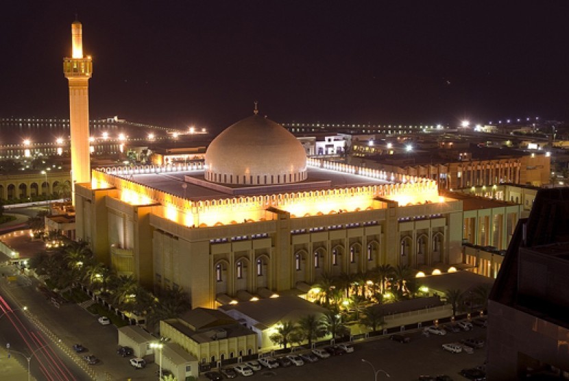 Masjid megah yang berdiri di Kuwait. (Foto: Istimewa)