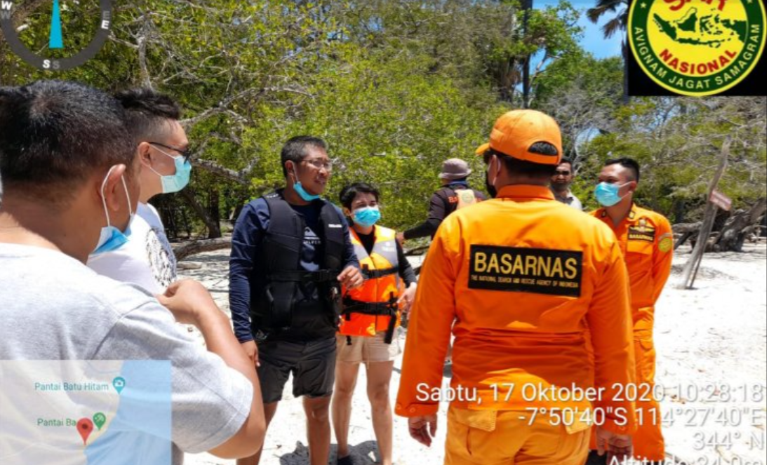 Dua wisawatan Semarang ditemukan selamat setelah dilaporkan hilang saat berkendara jet ski di perairan Banyuwangi, menuju Jembrana, Bali. (Foto:Ant)