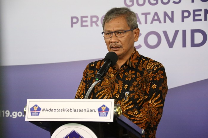 Achmad Yurianto, eks Juru Bicara (Jubir) Satgas Covid-19, tak lagi menjabat sebagai Direktur Jenderal Pencegahan dan Penyakit (P2P) Kementerian Kesehatan RI. (Foto: Dok. BNPB Indonesia)